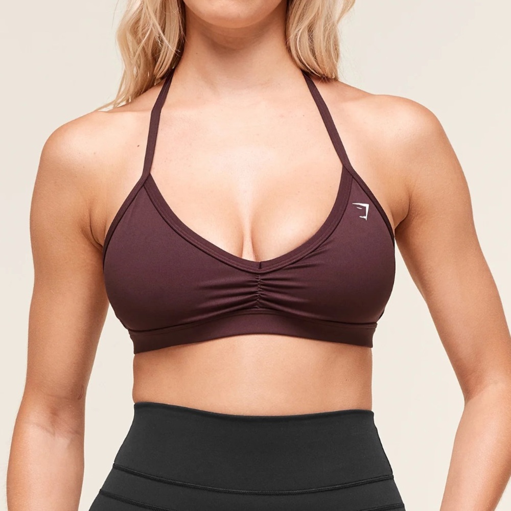 SOLD - Gymshark Women's Dark Purple Sports Bra